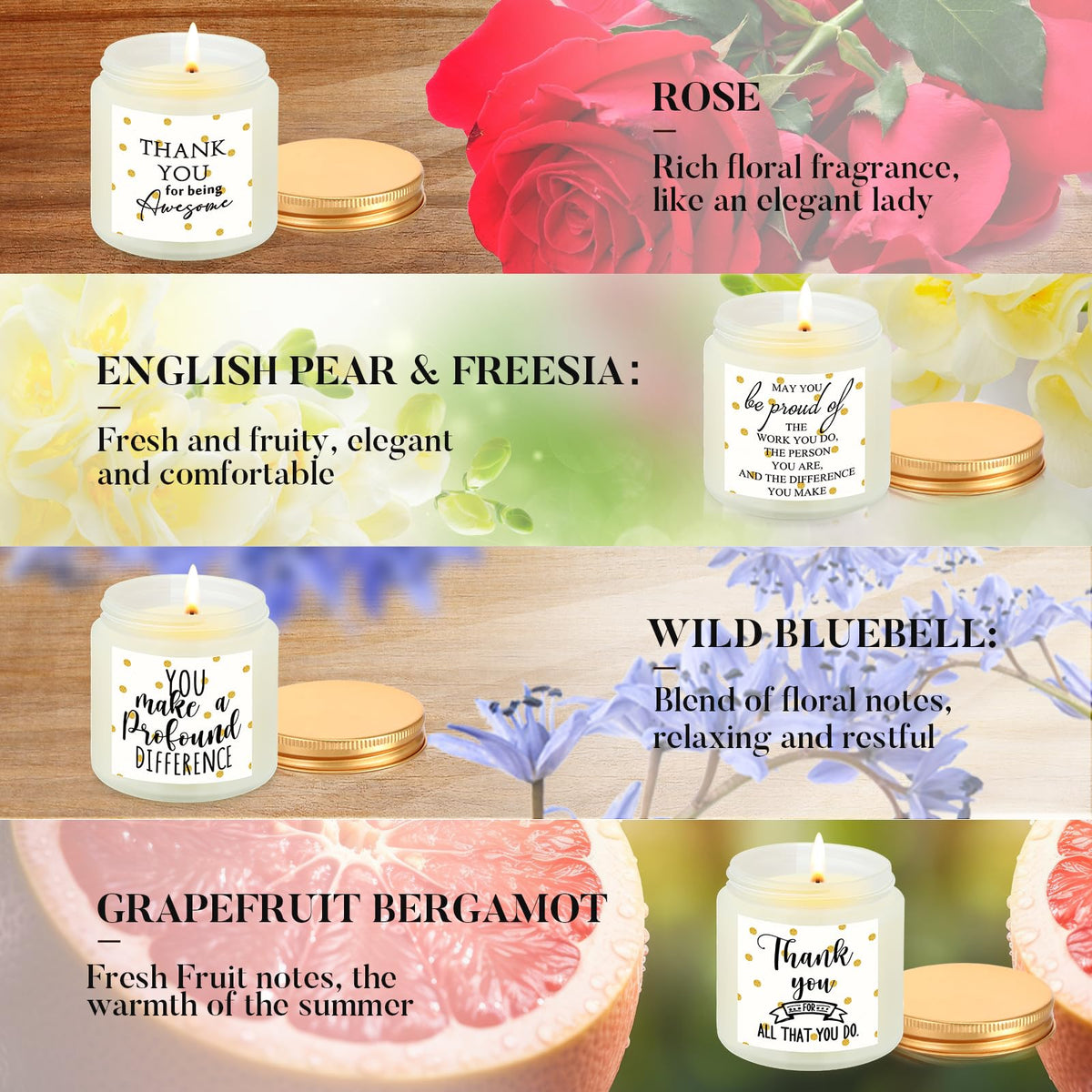 Fumete English pear & freesia candle adds bright, uplifting notes to rooms.