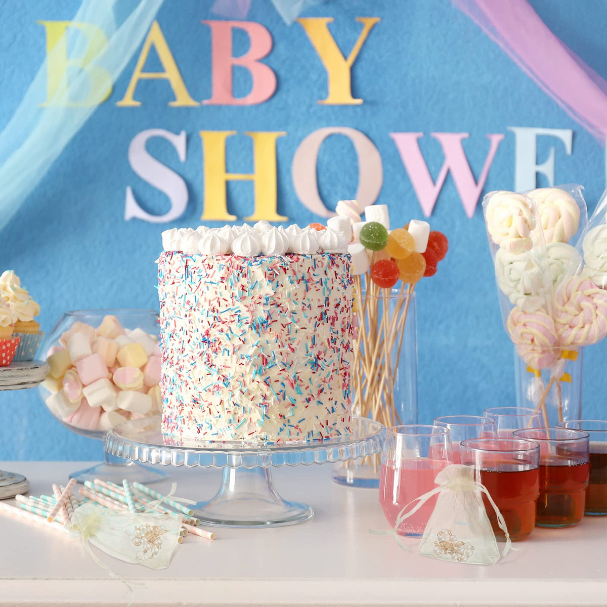 Fumete 60-piece set ready for bulk gifting at weddings or baby showers.