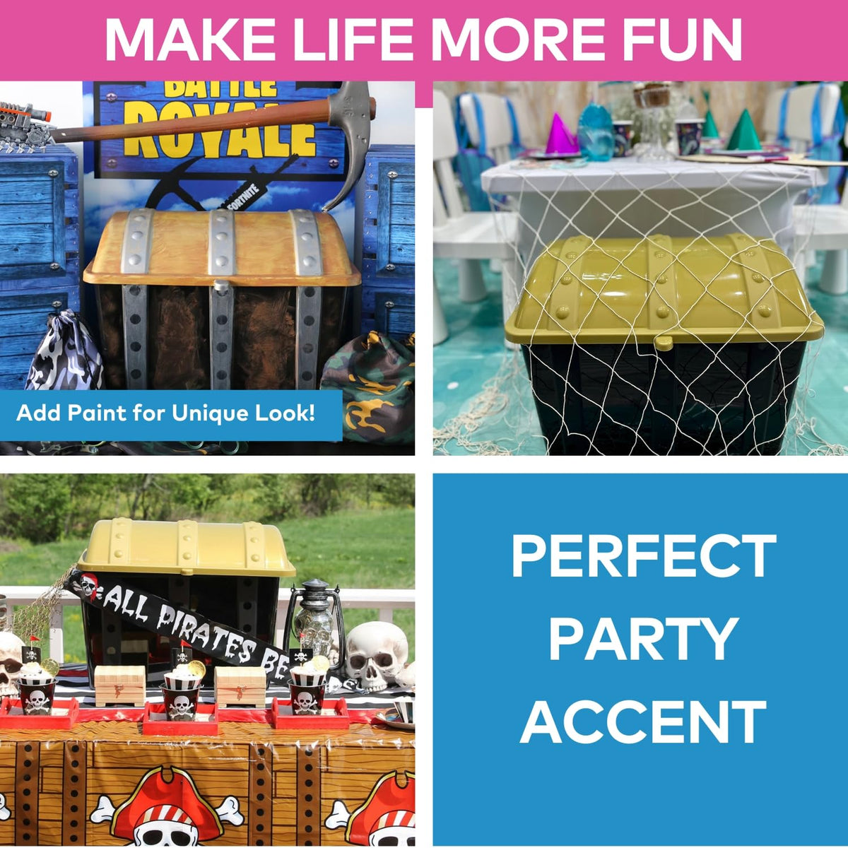 Fun Express treasure chest versatile for classrooms playrooms or offices