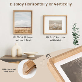Fun Memories 11x14 frame mortise-tenon joints demonstrate timeless strength and stability.