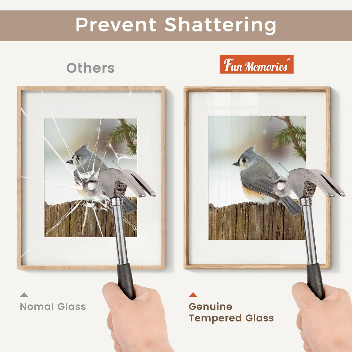 Fun Memories supports vertical or horizontal layouts for versatile presentation.