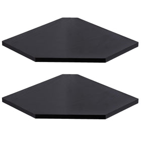 Fun Memories corner shelf wall mount set 2 installation guide for secure mounting.