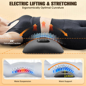FunBy lumbar pillow provides office chair back support for better posture.