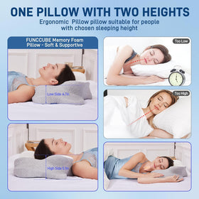 Funcube Back Sleepers Support sustains neck and shoulder alignment during rest.