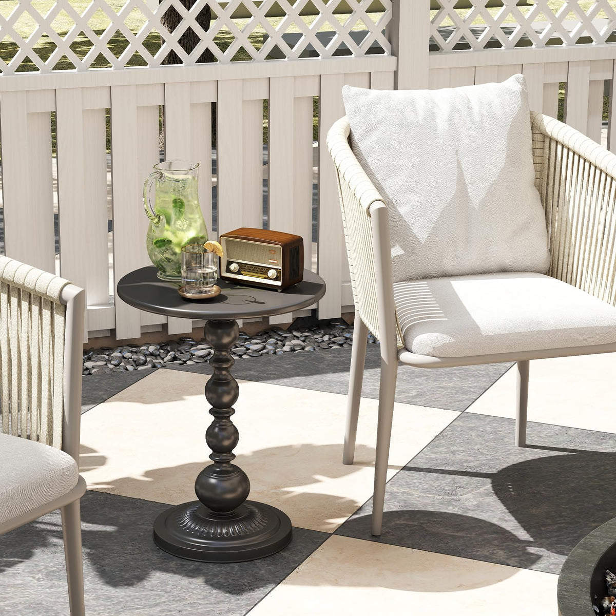 Smooth iron surface cleans quickly after spills