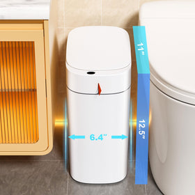 Funest vacuum bag-suction design keeps bags tight against walls for cleaner bins.