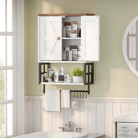 Reinforced metal frame adds durability for daily use.