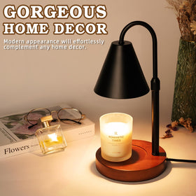 Funistree Candle Warmer Lamp with adjustable height fits jars of various sizes