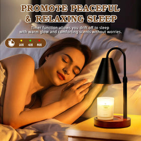 Funistree Candle Warmer Lamp fits jar candles of all sizes safely