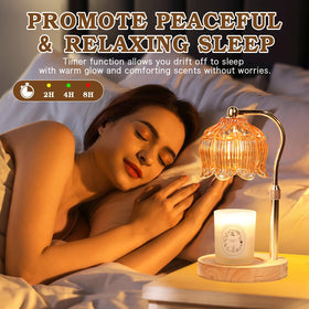 Funistree candle warmer lamp fits Yankee jar candles up to 5.75 inches