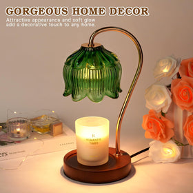 Funistree dimmable candle heater lets you set the mood.