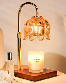 Funistree Flower Candle Warmer Lamp base with anti-slip feet for stable use.