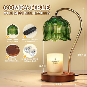 Funistree home decor candle warmer enhances any room with warm ambiance.