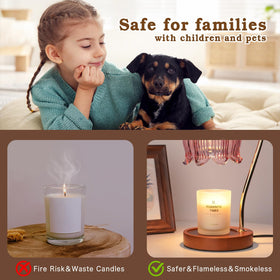 Funistree safe, flameless operation suits desks, nightstands, and living spaces.