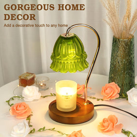 Funistree timer and dimmer control enables customizable ambiance.
