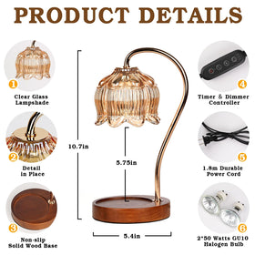 Funistree wax melter lamp suitable for yoga or dinner atmosphere