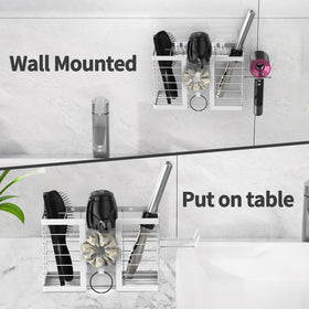 FUNKYLEE compact design fits small vanities while maximizing tool capacity.