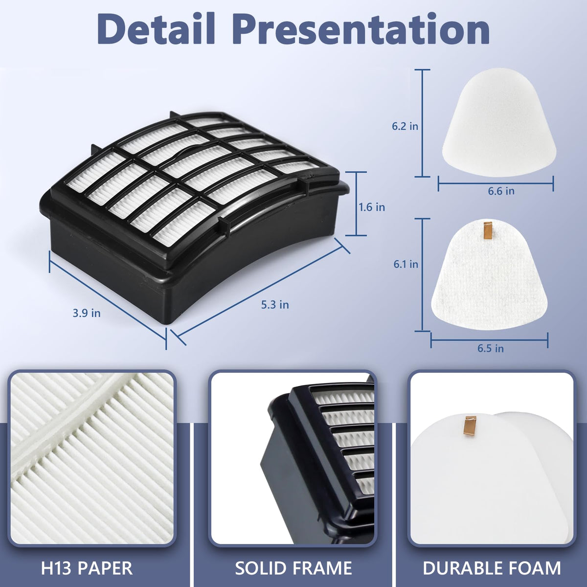 Funmit foam filters 60 PPI close-up enhances airflow