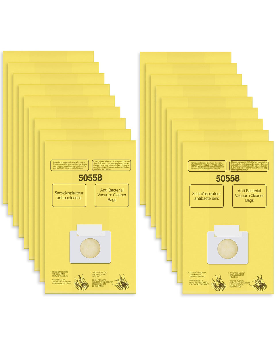 Funmit Kenmore C50558 bags pack preserves suction for longer cleaning sessions.