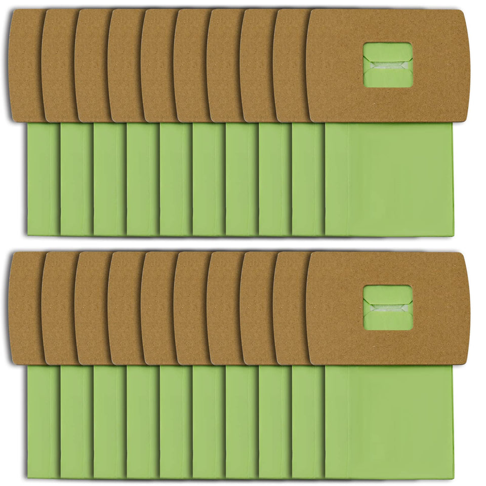 Funmit PKBB12DW bag-pack for Oreck BB series improves replacement efficiency.