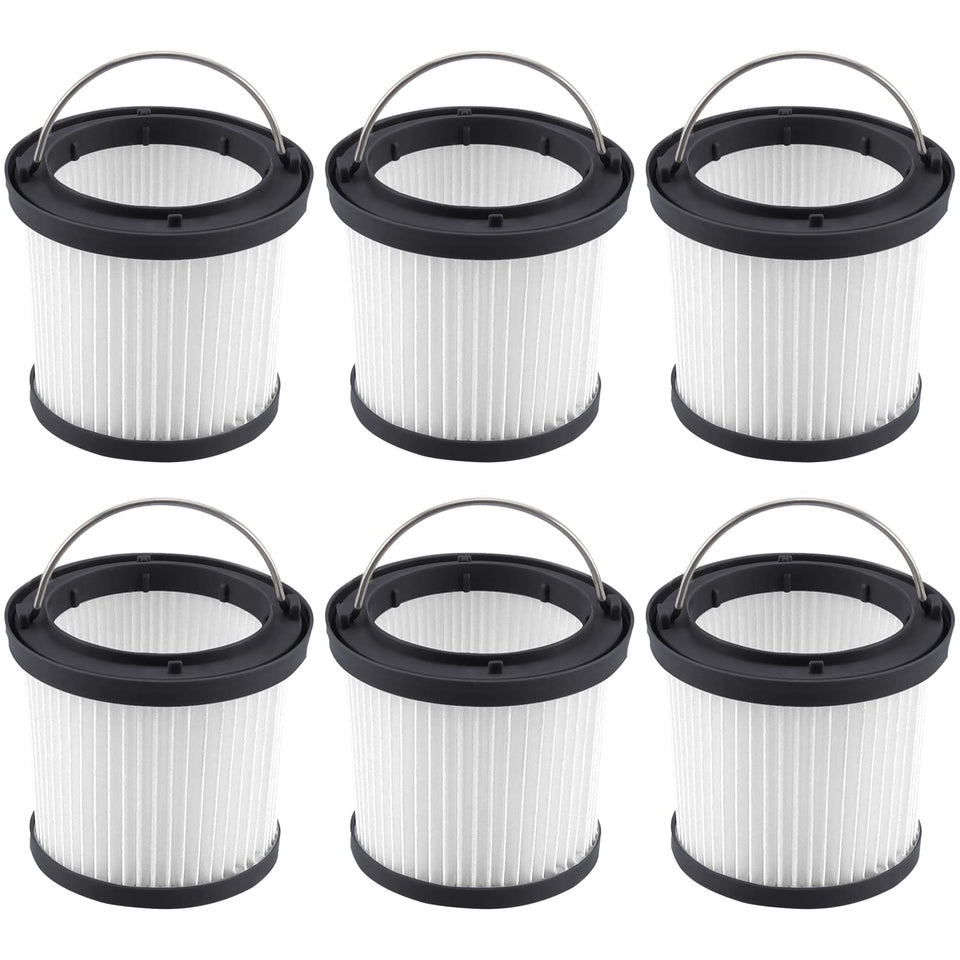 Funmit PVF110 filter packaging six-pack for quick replacements.