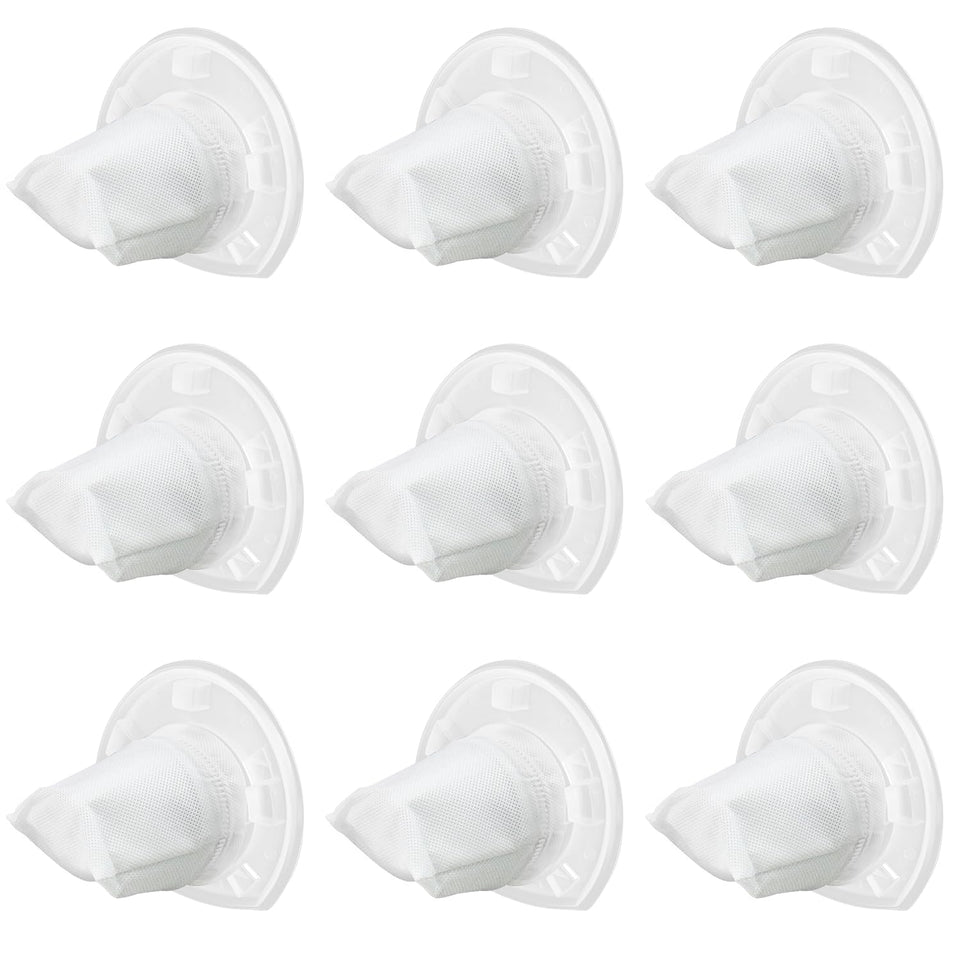 Funmit VF110 9-pack filter closeup highlights durable material for efficient dust capture