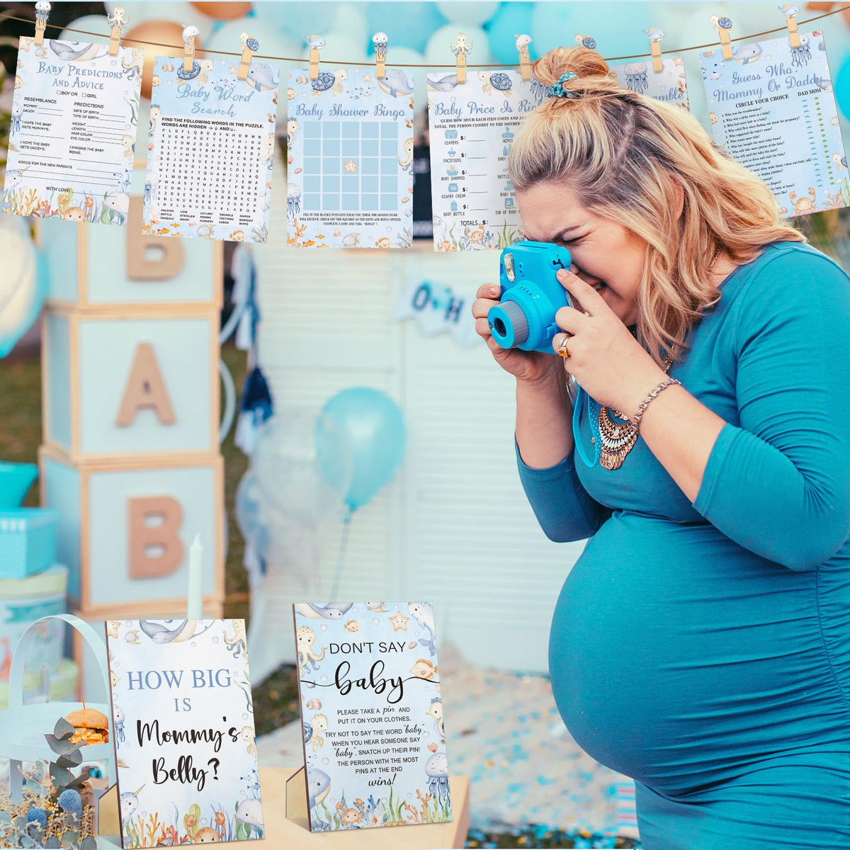 Funnymoom advice bingo cards collect well wishes for new parents