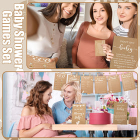 Funnymoom baby shower bingo cards for group fun.