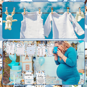 Funnymoom Baby Shower Bingo cards spark friendly competition.