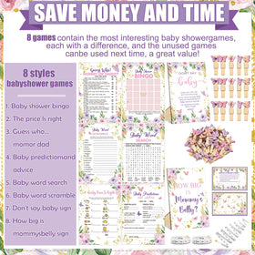 Funnymoom butterfly theme cards collection features clear print for easy, quick gameplay.