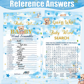 Funnymoom pencils accompany cards for easy answer marking