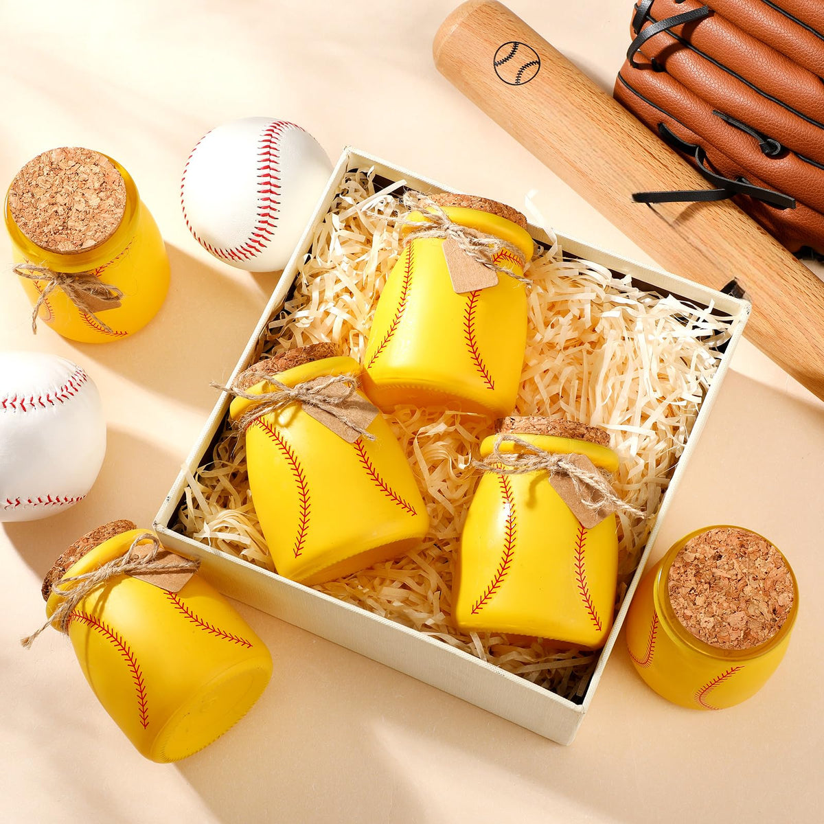 Perfect for home storage or sports-themed décor.
