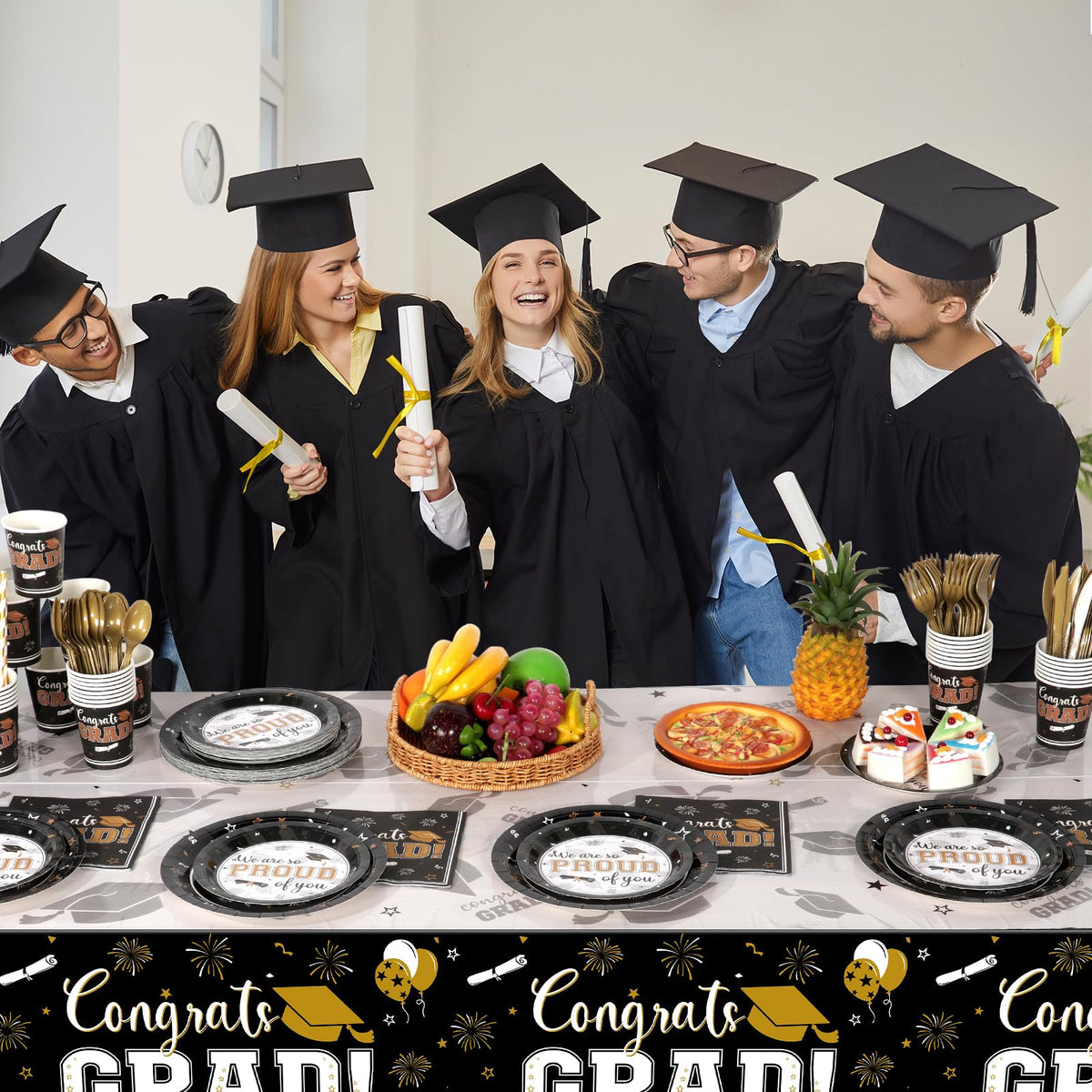 FunnyPars graduation colors eight options give versatile table styling