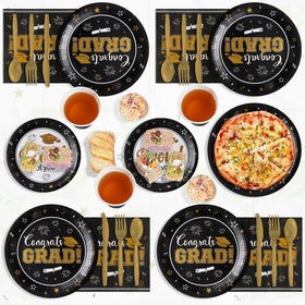 FunnyPars graduation utensil sets 50-piece ensure smooth dining