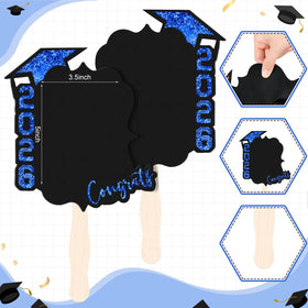 Ergonomic handle design of FunooFuno graduation fans for comfortable handheld display.