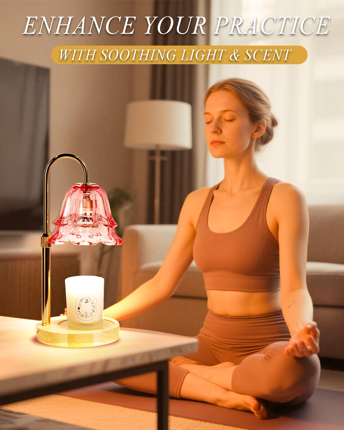 Funslive pink warmer using flameless heating for safe use