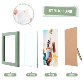 Funtopia multi-color frame set for harmonious decor