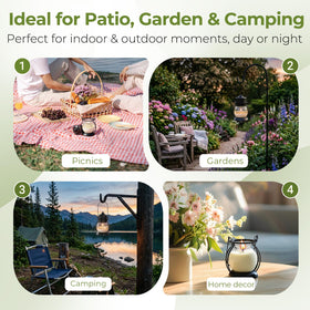FUNXIM citronella candles offer clean burning and consistent fragrance