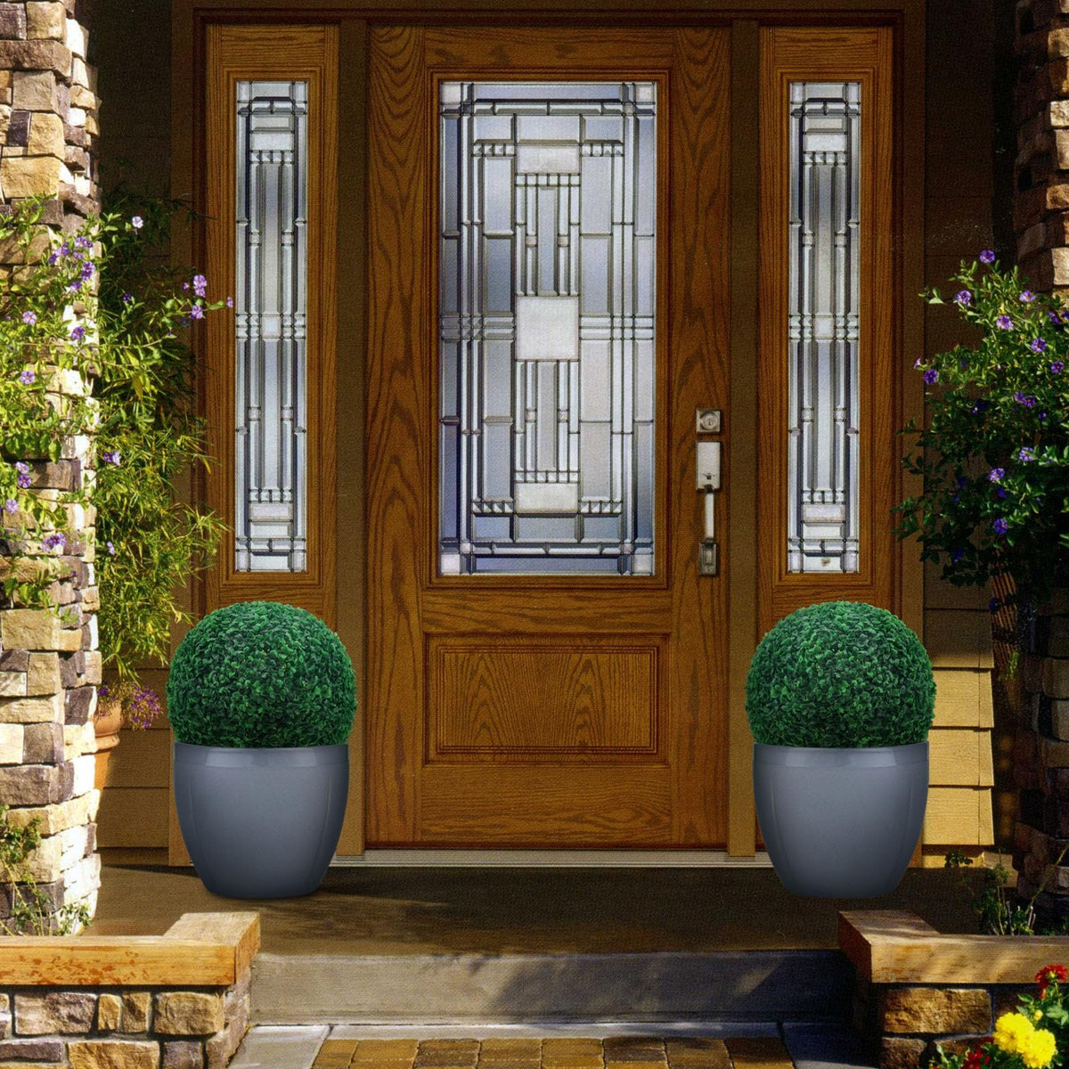 Funzhan versatile topiary ball for holidays and celebrations