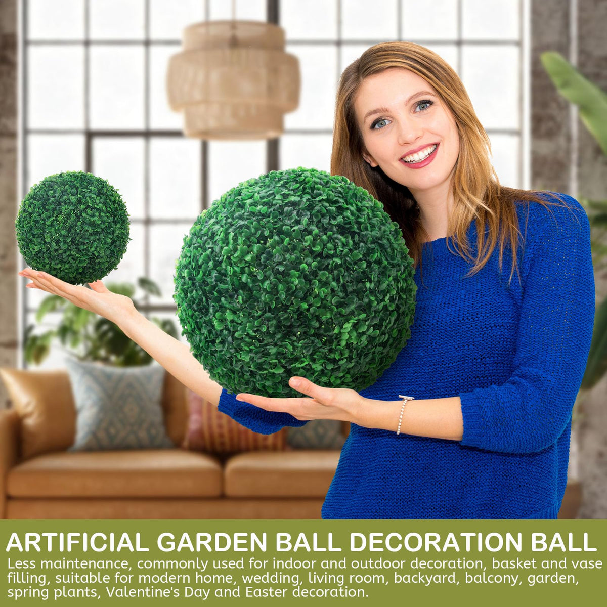 Funzhan indoor greenery ball collection for living spaces