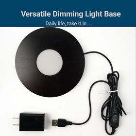 FuoiCorn 10-level dimming lets you tailor brightness for delicate art.