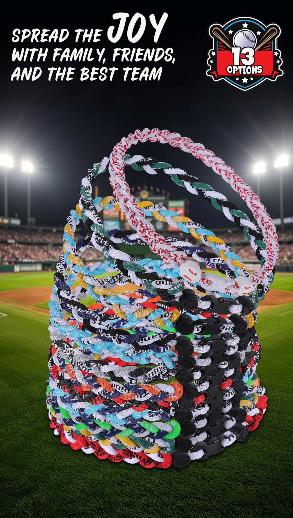 Fupapa baseball necklaces make a great gift idea for teams and parties