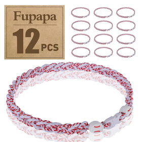Fupapa baseball necklaces multi-color pack shot highlighting team gift potential