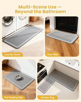 Furicher space-saving two-piece set fits under doors.