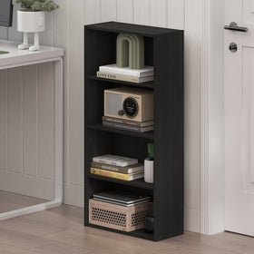 Furinno Basic Book Shelf assembly steps showing simple setup at home