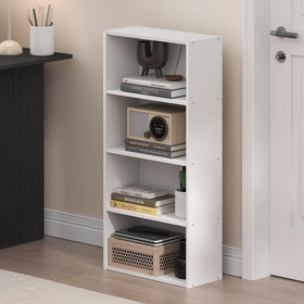 Furinno Basic Book Shelf four-tier interior open storage for books and decor