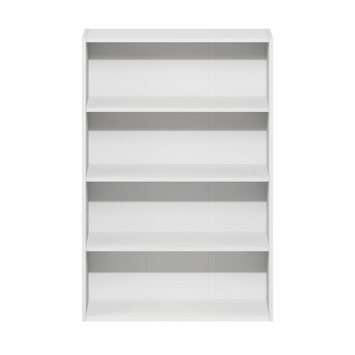 Furinno Basic Book Shelf built with engineered wood emphasizes durability and sustainable materials.