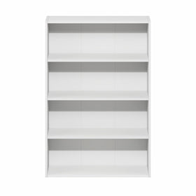 Furinno Basic Book Shelf built with engineered wood emphasizes durability and sustainable materials.