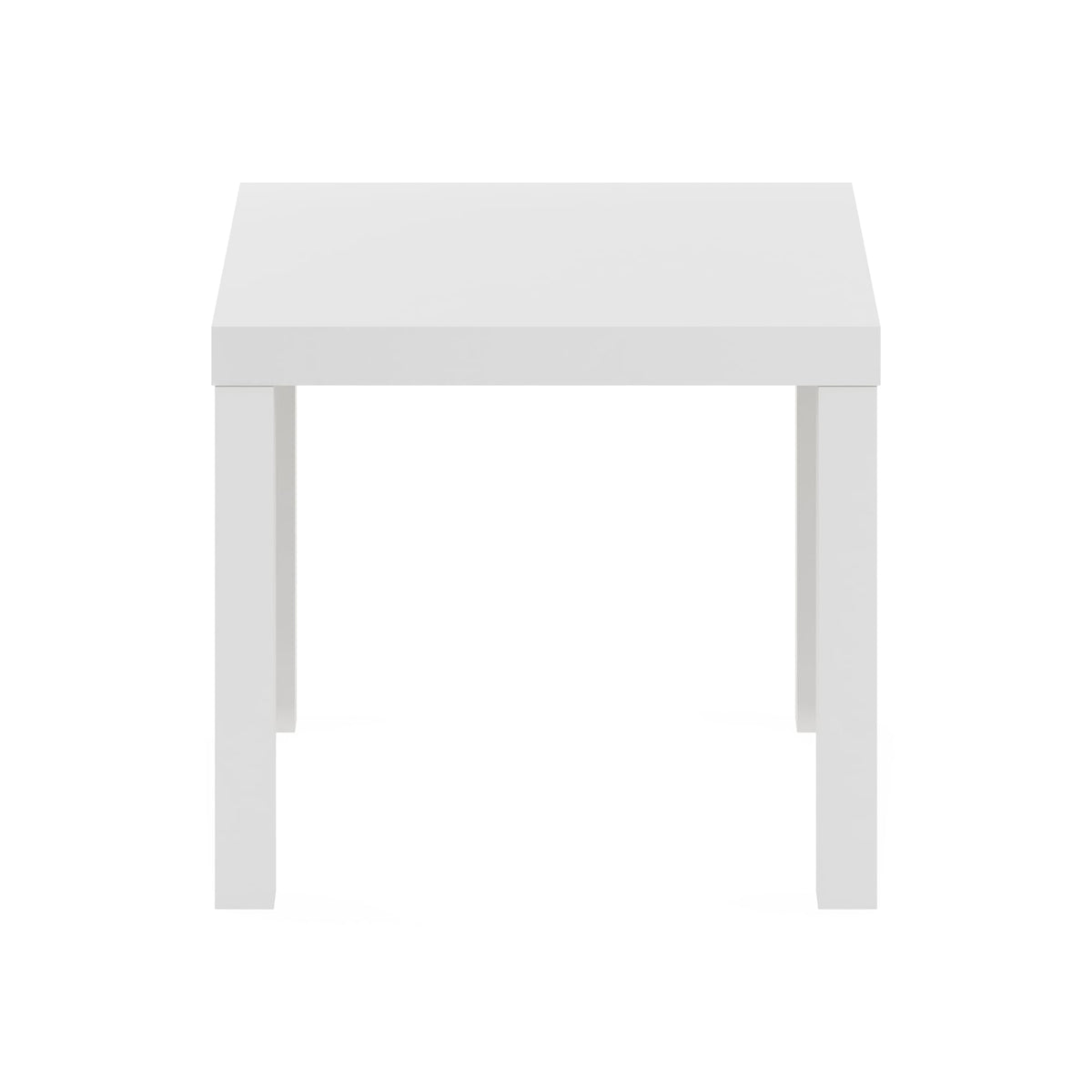 Furinno Classic side table compact 20-inch footprint fits tight corners