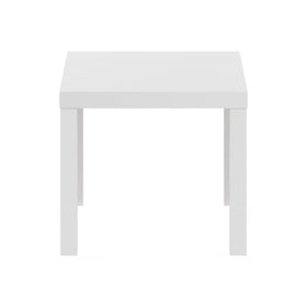 Furinno Classic side table compact 20-inch footprint fits tight corners
